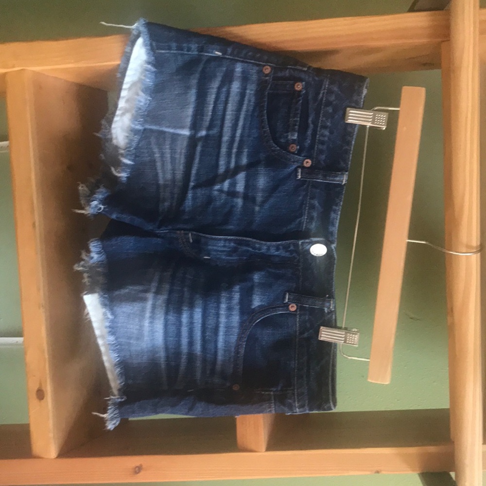 American eagle hi rise festival shorts